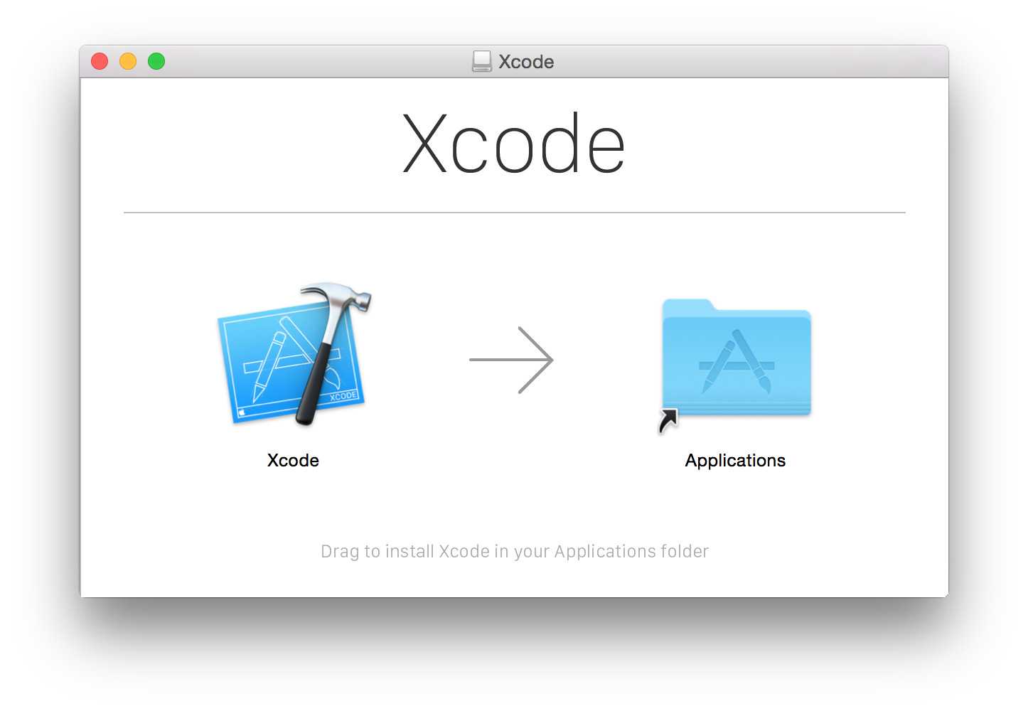 xcode does not download